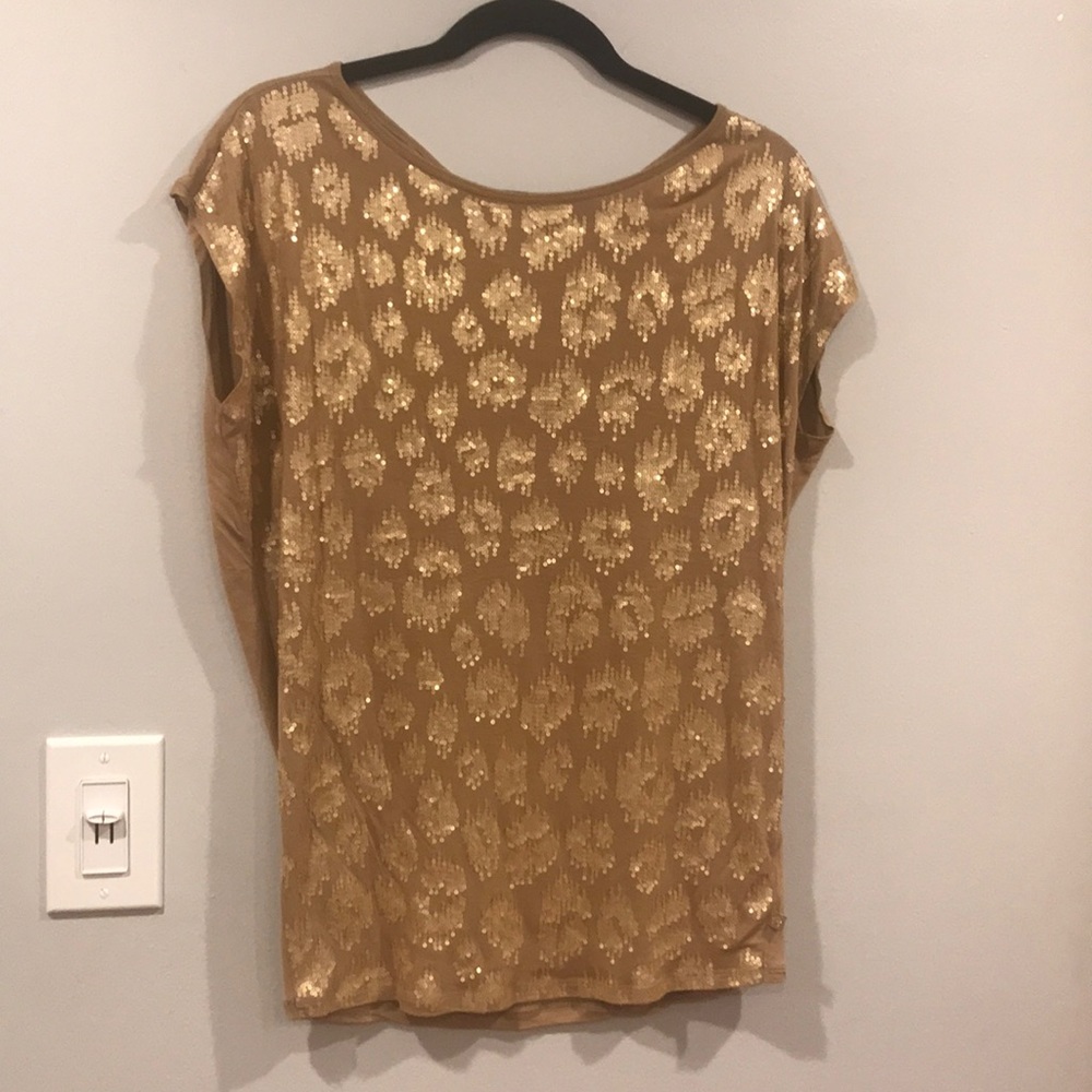 Michael Kors good sequin tee size Medium